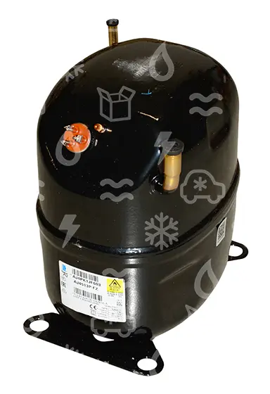 kompresor Tecumseh AJ4513P-FZ, HBP - R404A, 220 - 240V, 50 Hz, 1 fáz, pájecí